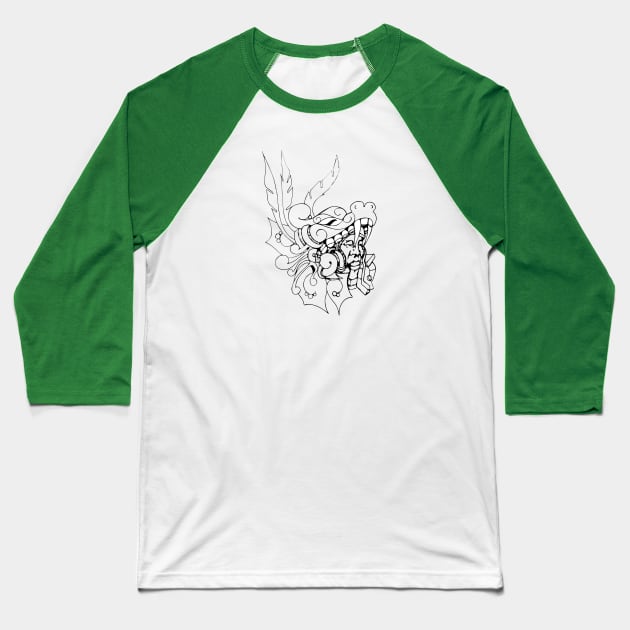 SHAMAN WARRIOR (while in stock) Baseball T-Shirt by rogue_discipline